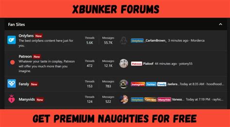You must be registered for see links. . Xbunkr forum